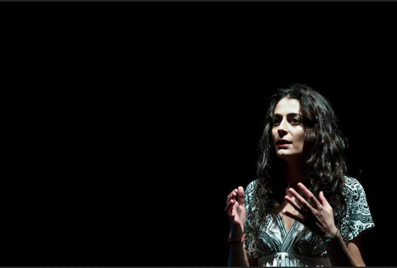 La ragazza al buio con Cecilia Zingaro