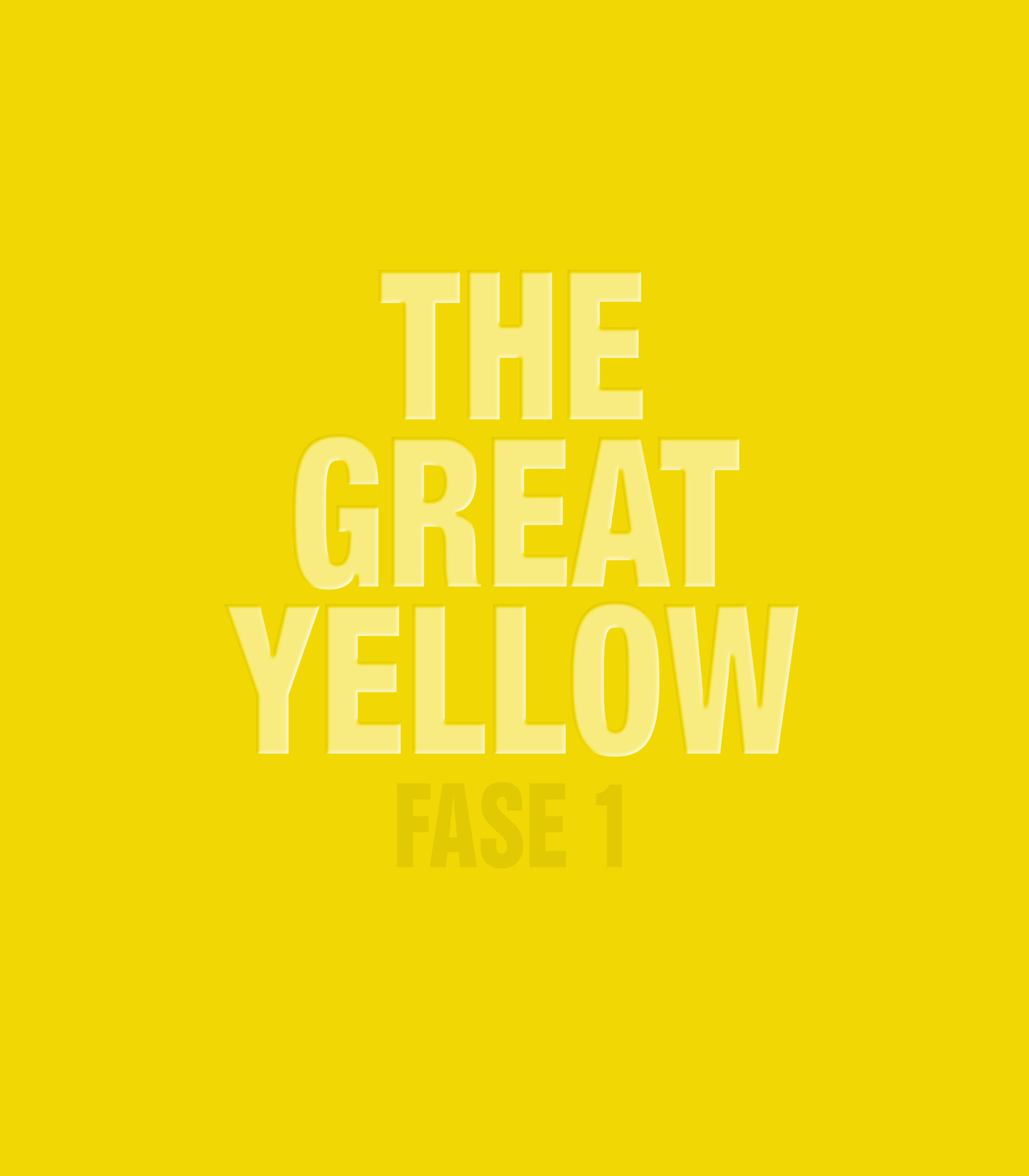 THE GREAT YELLOW - Fase 1